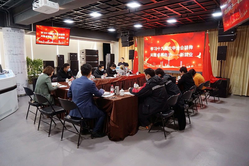 ZOBO91免费在线APP黨支部丨開展“學習貫徹黨的十九屆六中全會精神”主題黨日活動